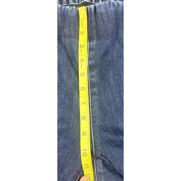 Soft Surroundings Jeans Womens Blue Pull On Boot Cut Denim Jeans Stretch Sz S - Picture 8 of 10